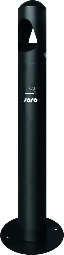 Saro Rookpaal Zwart | Staand | Binnenbak Verwijderbaar | (H)1000mm Ø 290 Mm 3 Saro Rookpaal Zwart | Staand | Binnenbak Verwijderbaar | (H)1000mm Ø 290 Mm