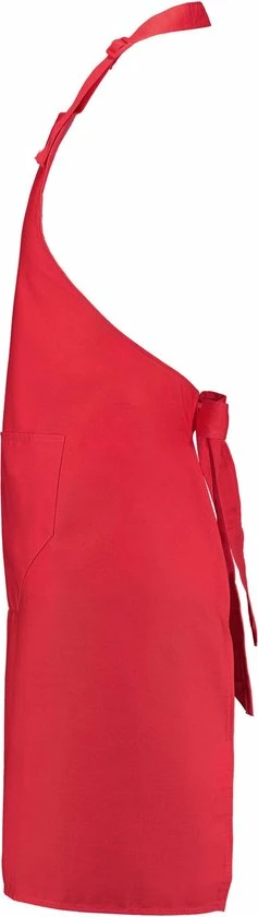 Benza Kookschort Keukenschort - Rood - 75 X 85 Cm 4 Benza Kookschort Keukenschort - Rood - 75 X 85 Cm - Afbeelding 2