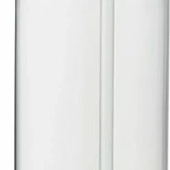 Merkloos Drinkfles Met Rietje - Waterfles - Drinkfles Volwassenen - Flip-top Deksel - RPET - Polypropyleen - 650ML - Zwart