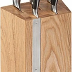 Diamant Sabatier Integra Messenblok - Zonder Messen - Naturel Eikenhout