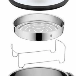 WMF Vitalis Stoom-en Braadpan - Ø 28 Cm - RVS -Maxwell & Williams winkel 480x840