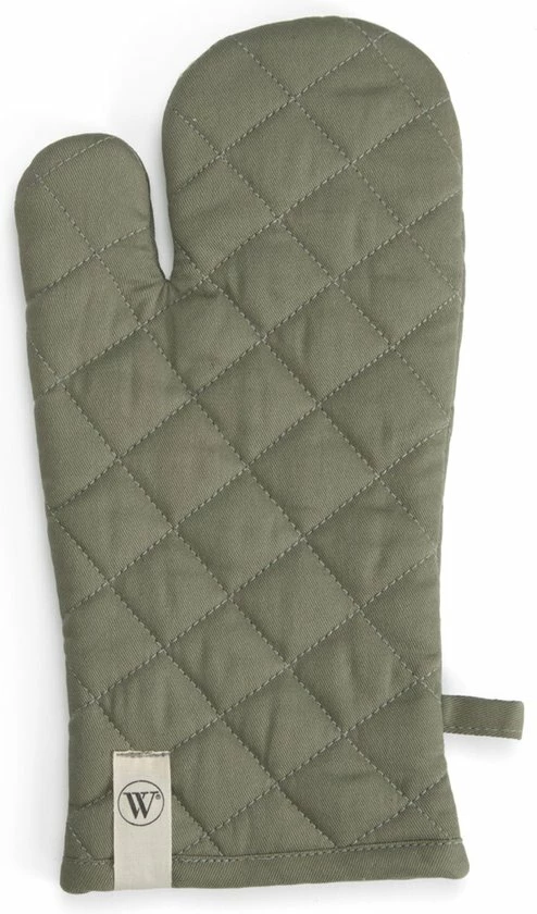 Walra Ovenwant Cook With A Smile - 16x32 - 100% Katoen - Legergroen 9 Walra Ovenwant Cook With A Smile - 16x32 - 100% Katoen - Legergroen - Afbeelding 7