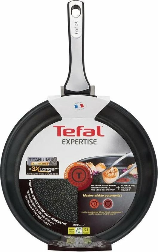 Tefal Expertise Koekenpan - Voor Alle Warmtebronnen Ook Inductie - Ø 24 Cm 8 Tefal Expertise Koekenpan - Voor Alle Warmtebronnen Ook Inductie - Ø 24 Cm - Afbeelding 6