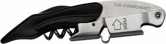 Le Creuset Kelnersmes 2-Traps Mat Zwart 3 Le Creuset Kelnersmes 2-Traps Mat Zwart