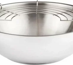ERNESTO® Wokpan Ø32 Cm - Ruime Wokpan Inclusief Rooster Met Deksel RVS , Geschikt Voor Alle Soorten Kookplaten - Inclusief Inductie 6 ERNESTO® Wokpan Ø32 Cm - Ruime Wokpan Inclusief Rooster Met Deksel RVS , Geschikt Voor Alle Soorten Kookplaten - Inclusief Inductie -Maxwell & Williams winkel 550x219