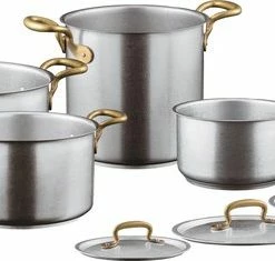 Pannenset 7-delig Vintage - Sambonet -Maxwell & Williams winkel 550x235