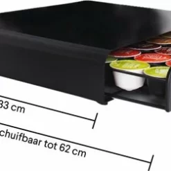 Zindoo Capsulehouder Met Lade - Metaal - Zwart - 36 Cups - Dolce Gusto Capsules - Capsule Houder - Koffie Cups - Keuken - Zwarte Koffiecapsulehouder - Keuken Organiseren - Metaal 14 Zindoo Capsulehouder Met Lade - Metaal - Zwart - 36 Cups - Dolce Gusto Capsules - Capsule Houder - Koffie Cups - Keuken - Zwarte Koffiecapsulehouder - Keuken Organiseren - Metaal -Maxwell & Williams winkel 550x251