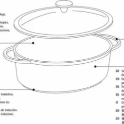 WMF Ovale Gietijzeren Braadpan 0571464290 -Maxwell & Williams winkel 550x257 3