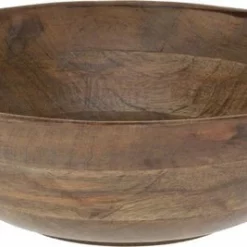 Merkloos Schaal Van Mangohout 30x10 Cm