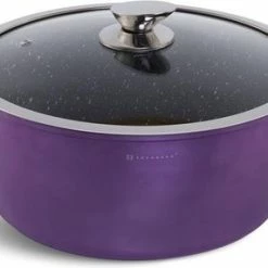 EDENBERG Edënbërg Purple Line - 15-delige Luxe Pannenset Van Gesmeed Aluminium 16 EDENBERG Edënbërg Purple Line - 15-delige Luxe Pannenset Van Gesmeed Aluminium -Maxwell & Williams winkel 550x286 1