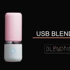 Alternative view of Blend In - Blender To Go - Smoothie Maker - Oplaadbare Mini Blender - Smoothies & Shakes - Draadloos & Draagbaar - Fruit Mixer - USB Oplaadbaar - 350ML - Roze