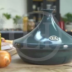 Alternative view of Emile Henry Tajine - Ø32 Cm - Fusain