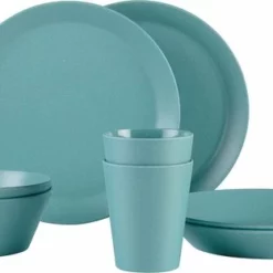 Mepal Plat Bord Bloom – Pebble Green – 280 Mm - Robuust En Krasbestendig – Lichtgewicht – Matte Finish - Dinerbord -Maxwell & Williams winkel 550x312