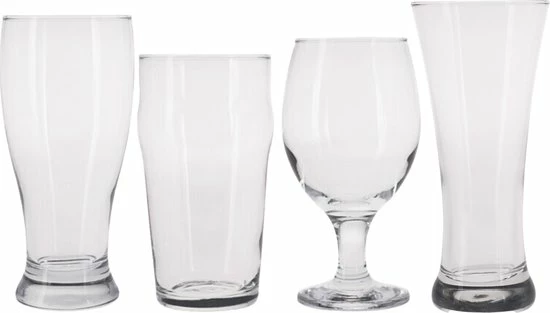 Atmos Fera Bierglazen Set Voor Speciaal Bier - 8x Stuks - 4 Soorten 3 Atmos Fera Bierglazen Set Voor Speciaal Bier - 8x Stuks - 4 Soorten