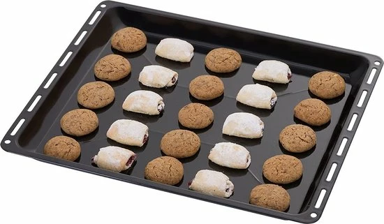 ICQN Oven Bakplaat Set - 2 Stuks - 460x370x30 Mm - Geëmailleerd 4 ICQN Oven Bakplaat Set - 2 Stuks - 460x370x30 Mm - Geëmailleerd - Afbeelding 2