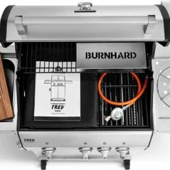 Burnhard Gas BBQ FRED Deluxe - 3 Branders - Keramische Infraroodbrander & Afdekhoes - Deluxe 39 Burnhard Gas BBQ FRED Deluxe - 3 Branders - Keramische Infraroodbrander & Afdekhoes - Deluxe -Maxwell & Williams winkel 550x336 5