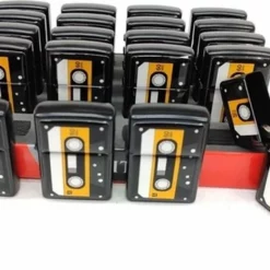 Zippo Model Nieuw Oude Tape Embleem Mooi Aansteker