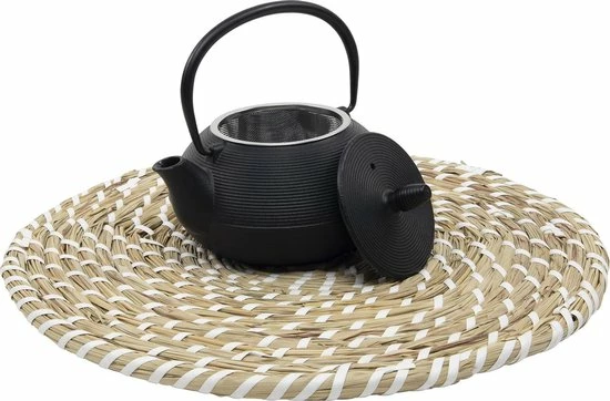 Sakura Tea Imperial Kitchen Theepot Gietijzer 0.8L Streep 11 Sakura Tea Imperial Kitchen Theepot Gietijzer 0.8L Streep - Afbeelding 9