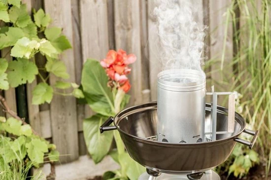 BBQ Collection Houtskoolstarter - Metaal - 27x16cm 4 BBQ Collection Houtskoolstarter - Metaal - 27x16cm - Afbeelding 2
