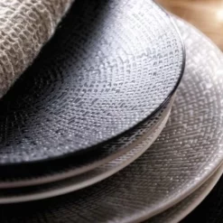 Palmer Pastabord Coupe Cubical 23 Cm Zwart Stoneware 4 Stuk(s) -Maxwell & Williams winkel 550x366 40