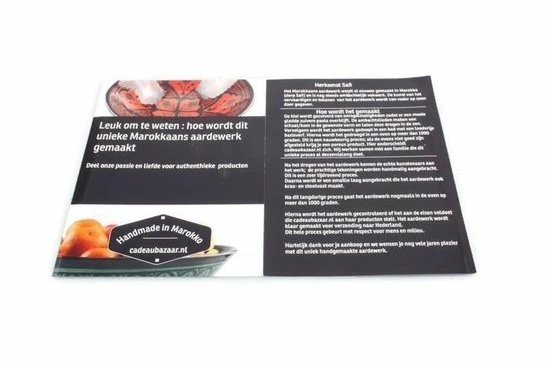 Cadeaubazaar.nl Asbak Zwart / Wit H 10 Cm Ø 15 Cm 9 Cadeaubazaar.nl Asbak Zwart / Wit H 10 Cm Ø 15 Cm - Afbeelding 7