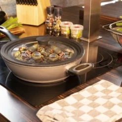 Alpina Kitchen & Home Universele Glazen Deksel Met Siliconen Rand - Voor Pannen Van Ø16 Cm Tot 20 Cm -Maxwell & Williams winkel 550x366 78