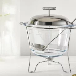 Kadirelli Soepkommen - Glazen Soepterrine - Voedselverwarmer - Soepketel - 4 Liter -Maxwell & Williams winkel 550x367 14