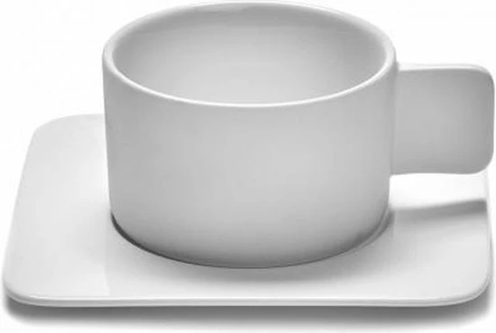 SERAX HEII Wolterinck - Schotel Voor Cappuccinokop 250 Ml - 4 Stuks 4 SERAX HEII Wolterinck - Schotel Voor Cappuccinokop 250 Ml - 4 Stuks - Afbeelding 2