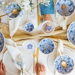 Delfts Blauw - Oriental Blue - Turkse Schalen - Tapas Schaaltjes - Serviesset - Aardewerk Schaal - Handmade - Cadeau - Schaaltjes - Poefjuh Servies - 10 Cm X 2 Stuks - Sinterklaas - -Maxwell & Williams winkel 550x370 2