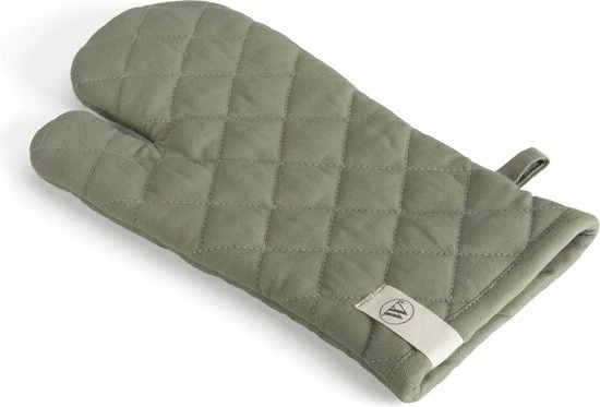 Walra Ovenwant Cook With A Smile - 16x32 - 100% Katoen - Legergroen 8 Walra Ovenwant Cook With A Smile - 16x32 - 100% Katoen - Legergroen - Afbeelding 6