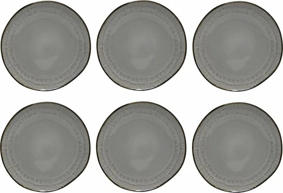 Studio Tavola Dinerborden Kos ø 27 Cm - 6 Stuks 3 Studio Tavola Dinerborden Kos ø 27 Cm - 6 Stuks