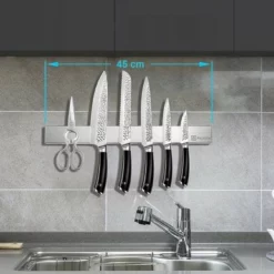 Paudin Premium Hygiënische Magneetstrip - Extra Lange 45 Centimeter Magnetische Messenhouder - Messenblok - Messenstrip- Black Friday - Sint En Kerst -Maxwell & Williams winkel 550x386 3