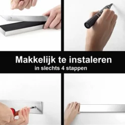 Paudin Premium Hygiënische Magneetstrip - Extra Lange 45 Centimeter Magnetische Messenhouder - Messenblok - Messenstrip- Black Friday - Sint En Kerst -Maxwell & Williams winkel 550x400 4