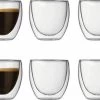 Bodum PAVINA Dubbelwandige Glazen - 0.08 L - 6 Stuks -Maxwell & Williams winkel 550x401 4