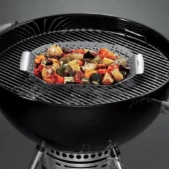 Weber Grillkorf - Groot Model - Roestvrij Staal -Maxwell & Williams winkel 550x404 2