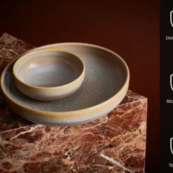 Salt&Pepper Tabo Beige - Serviesset - 4 Persoons - 12 Delig - Crème/Beige -Maxwell & Williams winkel 550x412 11