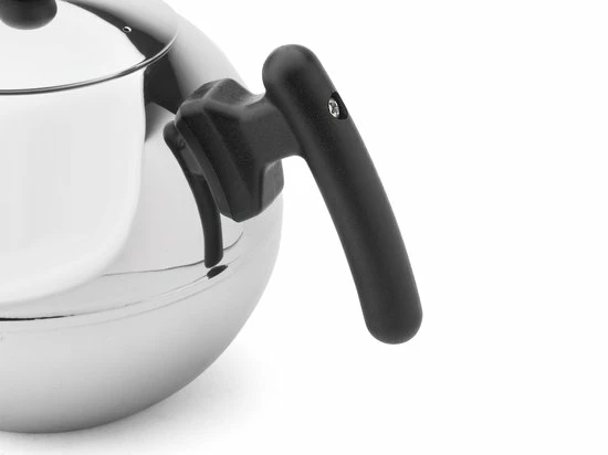 Bredemeijer - Theepot Bella Ronde 1,2L Vlakke Bodem Zwart Beslag- Dubbelwandig 7 Bredemeijer - Theepot Bella Ronde 1,2L Vlakke Bodem Zwart Beslag- Dubbelwandig - Afbeelding 5