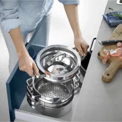 WMF Compact Cuisine Pannenset 4-delig - Kookpannen, Stoominzet, Mengkom 14 WMF Compact Cuisine Pannenset 4-delig - Kookpannen, Stoominzet, Mengkom -Maxwell & Williams winkel 550x425 2