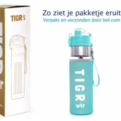 TIGR The Infuser - Drinkfles Met Fruitfilter - 100% BPA Vrij - 700ML – Blauw -Maxwell & Williams winkel 550x425 8