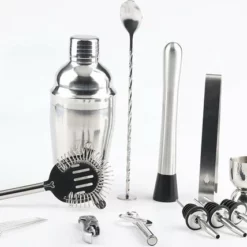 Paddio Cocktail Set - 18-delige Cocktail Shaker Set Met Houder - RVS - Vaatwasserbestendig - Inclusief Cocktail Boekje Met 5 Recepten 12 Paddio Cocktail Set - 18-delige Cocktail Shaker Set Met Houder - RVS - Vaatwasserbestendig - Inclusief Cocktail Boekje Met 5 Recepten -Maxwell & Williams winkel 550x428 2