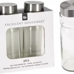 Excellent Houseware - Peper- En Zoutstel Set - Strooier -