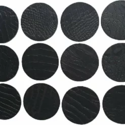 Leren Onderzetters Zwart Met Croco Structuur Set Van 12 Stuks - De Riemenspecialist Cadeau Tip! -Maxwell & Williams winkel 550x429