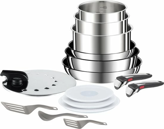 Tefal Ingenio Preference - Pannenset - 15-delig 3 Tefal Ingenio Preference - Pannenset - 15-delig