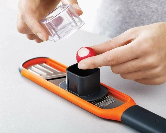 Joseph Joseph Rasp Mini - 2 In 1 - Oranje 15 Joseph Joseph Rasp Mini - 2 In 1 - Oranje - Afbeelding 13