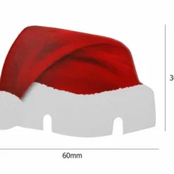 Ardran & Tookar Kerstmuts Glasversiering Glasmarker - 10 Stuks - Wijnglasdecoratie -Maxwell & Williams winkel 550x441 6