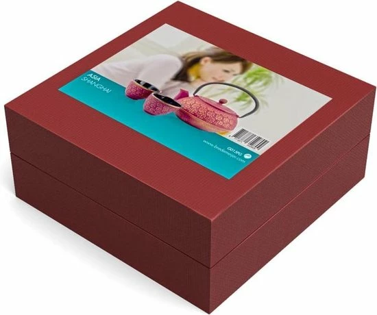 Bredemeijer - Giftset Shanghai 0,6L Roze/goud Met Twee Kopjes 9 Bredemeijer - Giftset Shanghai 0,6L Roze/goud Met Twee Kopjes - Afbeelding 7