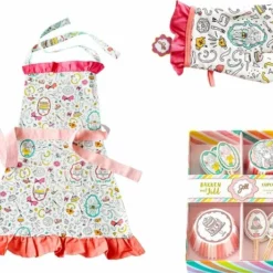 Jill Schirnhofer Jill - Cadeauset - Kinderschort, Ovenwant En Cupcake Set