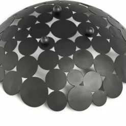 1x Zwarte Ronde Fruitschalen Stippen Metaal 29 Cm - Zeller - Keukenaccessoires/benodigdheden - Fruitschalen/fruitmanden - Fruitschalen Van Metaal -Maxwell & Williams winkel 550x462