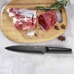 PAUDIN RC3 Professioneel RVS Keramisch Gecoat Vleesmes 20 Cm - Vlijmscherp Keukenmes Gemaakt Van Hoogwaardig Roestvast Duits Carbonstaal - Zwarte Non-Stick Keramische Coating - Extra Hygiënisch 21 PAUDIN RC3 Professioneel RVS Keramisch Gecoat Vleesmes 20 Cm - Vlijmscherp Keukenmes Gemaakt Van Hoogwaardig Roestvast Duits Carbonstaal - Zwarte Non-Stick Keramische Coating - Extra Hygiënisch -Maxwell & Williams winkel 550x465 4