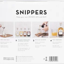 Snippers Gift Pack Mix - Whisky, Gin & Rum -Maxwell & Williams winkel 550x469 3